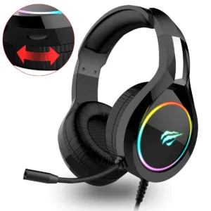 HEADSET -havit-Gaming-3.5 GAMING H2232D -BK